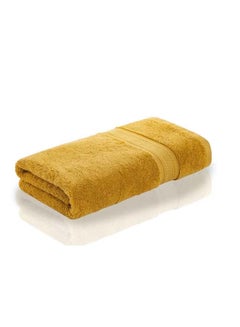 Buy Breathable Bath Towel, Mustard - 135 x 65 cms Mustard 135 x 65cm in UAE