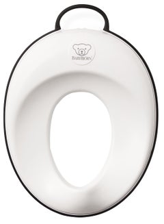 Buy Baby Toilet Training Seat White And Black in UAE