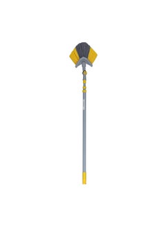 Buy Cobweb Remover Swab Ceiling Brush Duster Yellow/Grey 27x5cm in UAE
