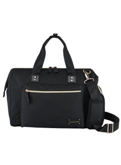 Buy Zera Mom Dad Diaper Bag - Black in UAE