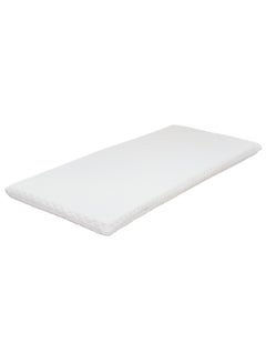 Buy Baby Quilted Crib Mattress - 0M+, White in UAE