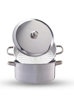 Buy Power Aluminum Steam 28L Silver in Egypt