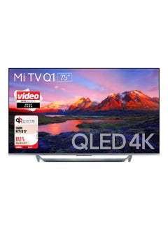 Buy 75-Inch QLED 4K HDR10+ Smart Android TV L75M6-ESG Grey in UAE