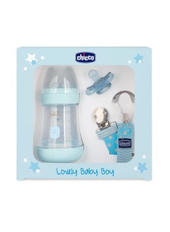 Buy Perfect 5 Gift Set, Blue 1 Bottle 150Ml, 1 PhysioForma Minisoft, 1 Fashion Clip in UAE