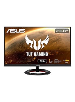 Buy 23.8 inch TUF Gaming 1080P Monitor (VG249Q1R) - Full HD, IPS, 165Hz (Supports 144Hz), 1ms, Extreme Low Motion Blur, Speaker, FreeSync Premium, Shadow Boost, VESA Mountable, DisplayPort, HDMI Black in UAE