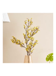 Buy Lida Artificial Winter Jasmine Yellow/Brown in UAE