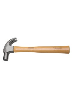 Buy 29mm Shot Blasted Claw Hammer with Hard Wood Handle Beige/Grey in UAE