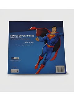 Buy Superman Stationery Set 7 Pcs Multicolor in Saudi Arabia