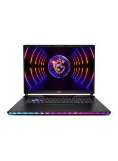 اشتري GE68HX Raider 16 Gaming Laptop With 16-Inch Display, Core i9-13950HX Processor/32GB RAM/1TB SSD/8GB Nvidia Geforce RTX 4060 Graphics/Windows 11 Home English Black في الامارات