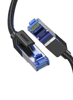 اشتري كابل كات 8 إيثرنت RJ45 لشبكة إنترنت LAN مضفر محمي وعالي السرعة 40 جيجابايت في الثانية/2000 ميجاهرتز متوافق مع أجهزة سويتش الألعاب والكمبيوتر الشخصي وبلايستيشن 5 وبلايستيشن 4 وإكس بوكس والمودم والراوتر وموسع شبكة واي فاي - 5 متر أسود في مصر