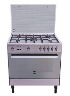 Buy Freestanding Cooker 90 x 60 5 Gas Burners 9D10GUB1X4AWW Stainless in Egypt