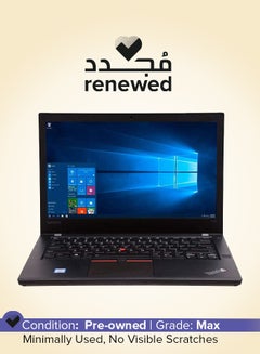 اشتري Renewed - ThinkPad T470 Laptop With 14-Inch Display,Intel Core i5 Processor/6th Gen/8GB DDR4 RAM/512GB SSD/Intel HD Graphics Black في الامارات