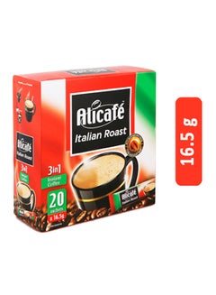 Buy Italian Roast 3in1 Instant Coffee Box 20 Sticks 16.5grams in UAE