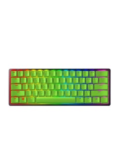 Buy Razer PBT Keycap + Coiled Cable Upgrade Set for Mechanical & Optical Gaming Keyboards - Green in UAE