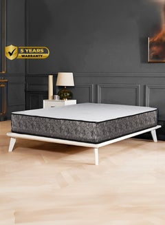 Buy Prime Bed Queen Size Mattress 12 Layers White/Grey 200x150cm in Saudi Arabia