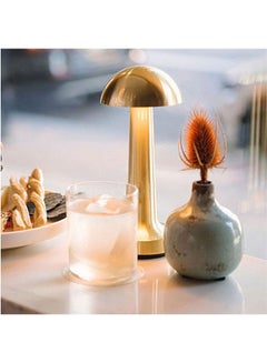 Buy Diamond USB Charging Table Lamp Gold 23x9cm in Saudi Arabia