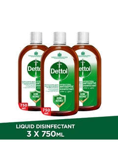 Buy Antiseptic Antibacterial Disinfectant Liquid 750ml in UAE