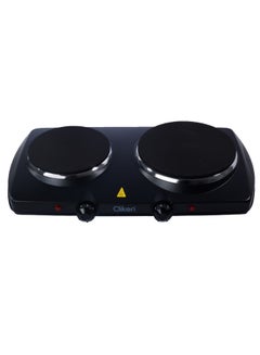 Buy Hot Plate Double 2500 W CK4286 Black in UAE