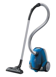 Buy Compact Go Bagged Canister Vacuum Cleaner, Soft Wheels, 2 Dust Bags With Full Indicatorcord Length 4.5M, Combi Brush-Crevice And Upholstery Nozzle, 1 Year Warranty 1400 W Z1220 Clear Blue in UAE