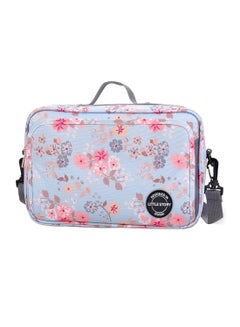 Buy Baby Diaper Changing Clutch Kit - Floral Grey Floral Grey in Saudi Arabia