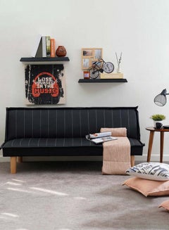 Buy 2 seater | Picollo Sofa Bed | Black | 160 x 87 x 69cm Black 160 x 87 x 69cm in UAE