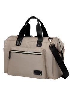 Buy Zera Mom Dad Diaper Bag - Beige in UAE