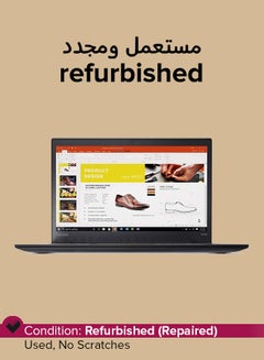 Buy Refurbished - Thinkpad T470S  Laptop With 14-Inch Display,Intel Core i7 Processor/7th Gen/8GB RAM/256GB SSD/Intel HD Graphics 4600 English Black in UAE