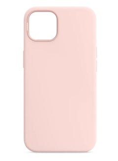 Buy Protective Soft Silicone Case Cover For iPhone 13 Sand Pink in UAE