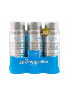 Buy Solid Gift Set Solid EDT (100 ml), 2 x Solid Deodorant (150 ml) in UAE