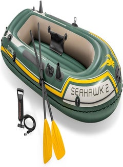 Buy Intex Seahawk™ 2 Inflatable Boat Set - 2 Person 2.36x1.14x41meter in Saudi Arabia