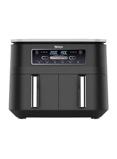 Buy Foodi Dual Zone Digital Air Fryer, 2 Drawers, 7.6L, 6-In-1, Uses No Oil, Air Fry, Max Crisp, Roast, Bake, Reheat, Dehydrate, Cooks 4-6 Portions, Non-Stick, Dishwasher Safe Baskets 7.6 L 2470 W AF300ME/AF300EU Black in Egypt