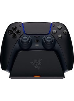 Buy Razer Quick Charging Stand For Playstation 5, Quick Charge, Curved Cradle Design, Matches Ps5 Dualsense Wireless Controller, USb Powered - Midnight Black (Controller Sold Separately) in UAE