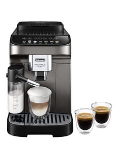 Buy Coffee Machine MAGNIFICA EVO Fully Automatic Bean to Cup Coffee Machine, 9+ Functions, Ideal for Espresso, Americano, Cappuccino, Latte, Macchiato & Many More Coffee Recipes 1450 W ECAM290.81.TB Black in Egypt