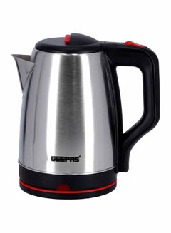 Buy Stainless Steel Electric Kettle 1.8 L 1500 W GK38044 Silver, Black in Saudi Arabia