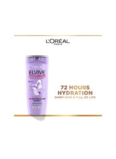 Buy L'OREAL PARIS Elvive Hyaluron Moisture 72H Moisture Filling Shampoo 400.0ml in UAE