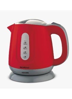 Buy Plastic Kettle 1.2 L 1100 W Mar-2200 Red in Egypt