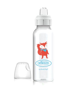 Buy 8 Oz/250 Ml Anti-Colic Pp Narrow Sippy Spout Bottle, Fox, 1-Pack in Egypt