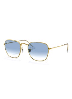 Buy Unisex UV Protection Square Shape Metal Sunglasses RB3857 91963F 51-20 - Lens Size: 51 Mm - Polished Gold in UAE