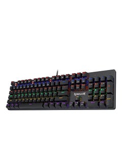 Buy K608 Valheim Mechanical Gaming Keyboard, Tactile Brown Switch, 104 Keys, LED Rainbow Backlit, Wired Keyboard, Full-Key Rollover, US QWERTY in Egypt