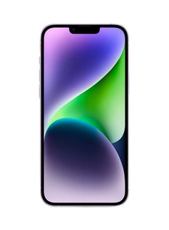 Buy iPhone 14 128GB Purple 5G With FaceTime - Middle East Version in Saudi Arabia