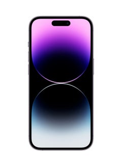 Buy iPhone 14 Pro 128GB Deep Purple 5G With FaceTime - International Version in Saudi Arabia