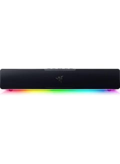اشتري ساوند بار ليفياثان V2‍ X للكمبيوتر بمكبرات صوت داخلية كاملة النطاق وتصميم صغير مناسب لسطح المكتب ومنفذ USB Type C للطاقة وتوصيل صوتي - لون أسود في الامارات