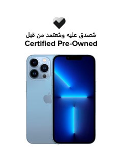 Buy Certified Pre Owned - iPhone 13 Pro Max With Facetime 512GB Sierra Blue 5G in UAE