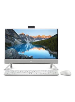 Buy Inspiron 5410 AIO Desktop With 23.8-Inch Display, Core i5-1235U Processer/8GB RAM/256GB SSD + 1TB HDD/Windows 11 Home/2GB Nvidia Geforce Graphics Card English Silver in Saudi Arabia