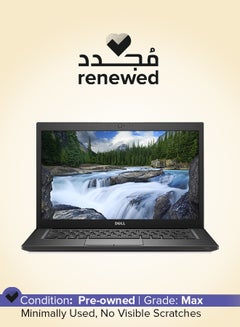 اشتري Renewed - Latitude E7490 Laptop With 14-Inch Display,IntelCore i7 Processor/8th Gen/16GB RAM/512GB SSD/Windows 10 Pro Black في الامارات