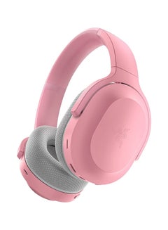 اشتري Razer Barracuda Wireless Gaming & Mobile Headset, PC, Playstation, Switch, Android, iOS, 2.4GHz Wireless + Bluetooth, Integrated Noise-Cancelling Mic, 50mm Drivers, 40 Hr Battery - Quartz Pink في الامارات