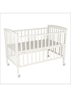 Buy Wooden Portable Crib 129x69x96 Cm 0 To 4 Years in Saudi Arabia