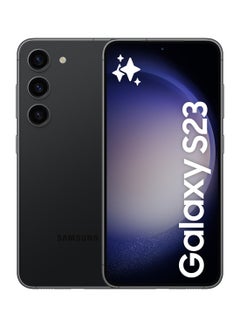 اشتري Galaxy S23 5G Dual SIM Phantom Black 8GB RAM 128GB - Middle East Version في السعودية
