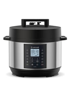 اشتري Smart Pot 2 Plus 9 Appliances in 1 Pressure Cooker Slow Cooker Rice Cooker Steamer Sauté Pot Yogurt Maker Soup Maker Cake Maker and Food Warmer 9.5 L 1500.0 W SP210L Silver/ Black في الامارات