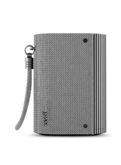 Buy Bluetooth Wireless Water Resistant 4 Hours 5W Portable Speaker EVAUD-MB5BG Grey in UAE